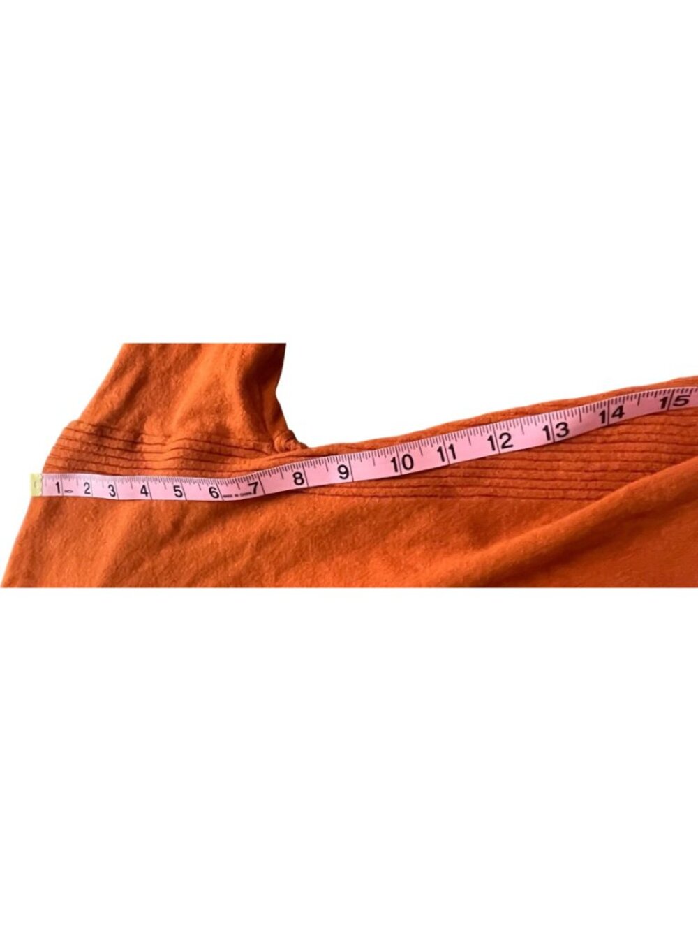 Burnt Orange Button Front Cardigan Cottagecore Cozy Sweater Womens Small Cyrus - Picture 6 of 9